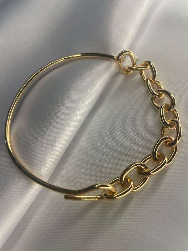 Bracelete Aro Corrente Ajustável
