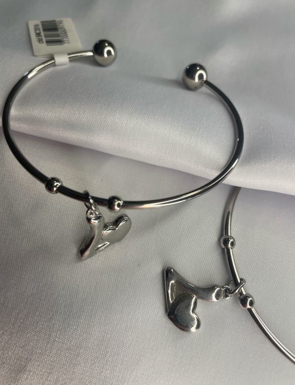 Bracelete em Prata com Tungstênio