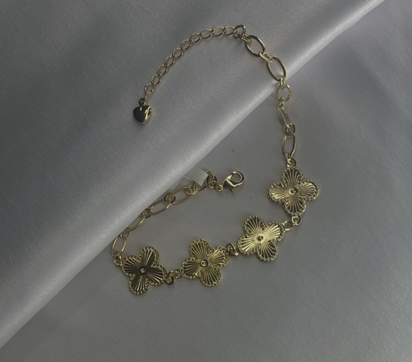 Pulseira 4 Trevos Inspirado na alta joalheria